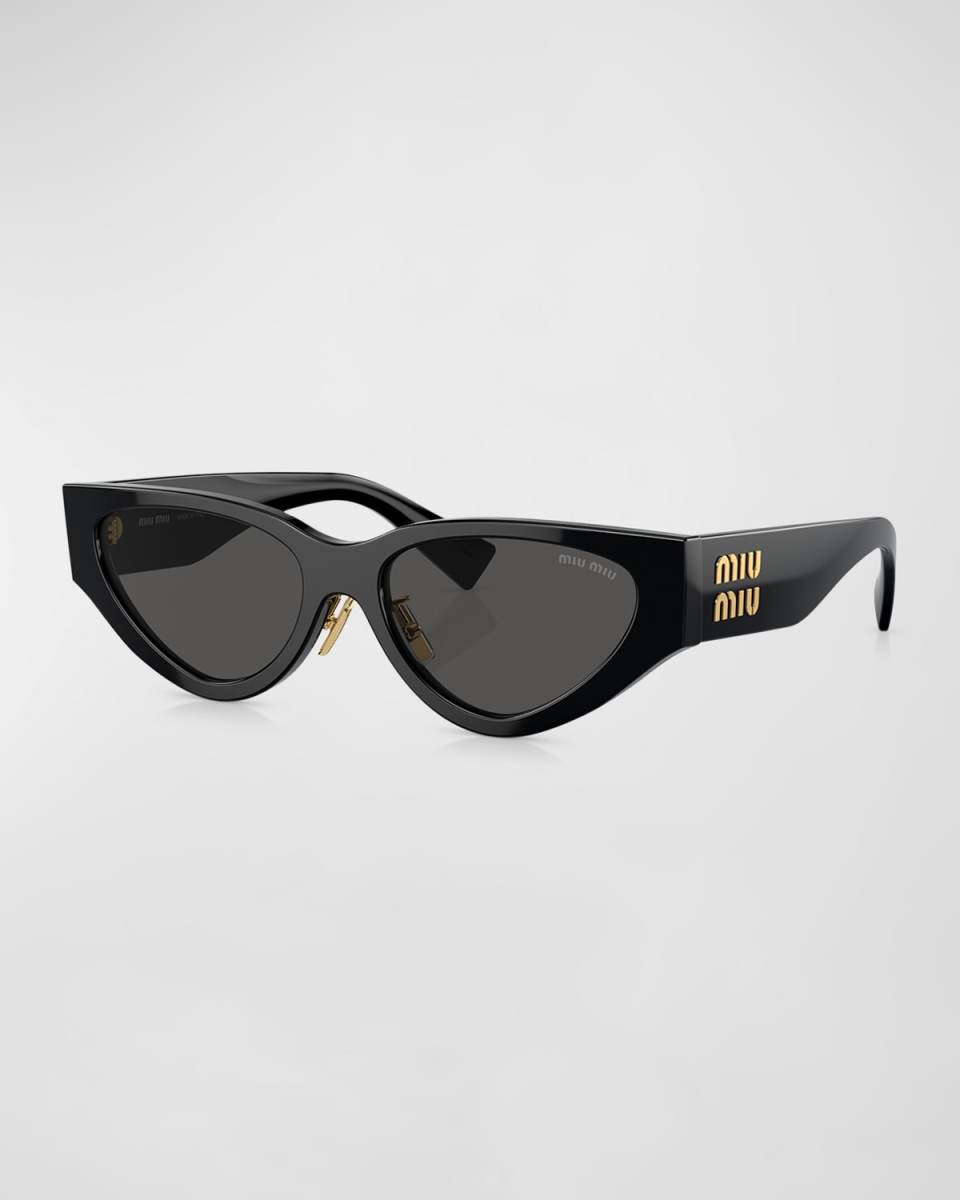Logo Acetate Cat-Eye Sunglasses